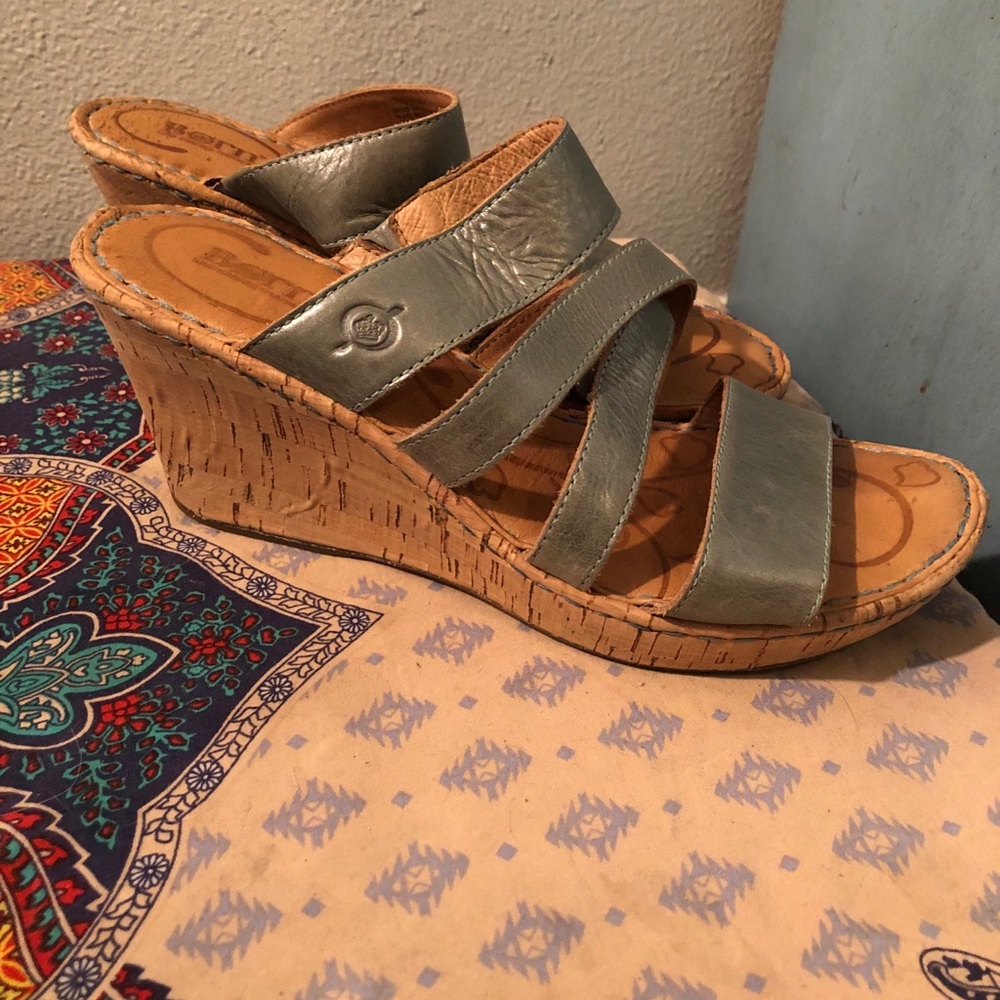 Born wedge sandals